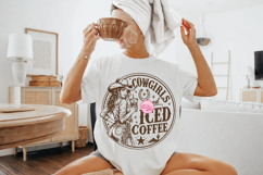 Western Cowgirl PNG, Coquette Country Girl Sublimation Product Image 3