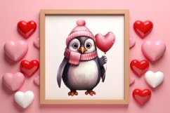 Valentines Day Animals Clipart, Valentines Couple Product Image 3