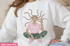 Empowering Black Girl Clipart PNG Product Image 3