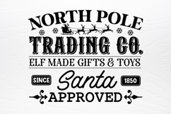 Vintage Christmas Sign SVG Product Image 3