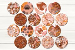 Paisley &amp; Boho Style | car coaster &amp; key chain design bundle Product Image 3