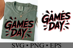 Games Day Svg | Game Day Svg | Sport Svg | Shirt Svg Product Image 3