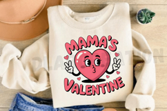 Mama&#039;s Valentine Sublimation PNG Design Product Image 3