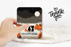 Cartoon Halloween Cats Money Card, Printable Halloween Card Product Image 3