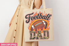 Football Dad PNG, America Football Sublimation PNG Product Image 1