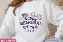 Happy Memorial Day PNG, Memorial Day Sublimation PNG Product Image 1