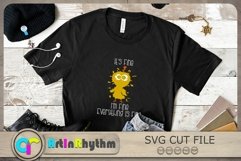 It's fine I'm fine Everything is fine Svg, Sarcastic Svg Product Image 3