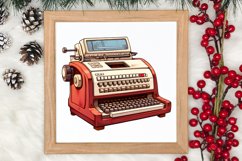 Holiday Shopping Clipart Sublimation, Christmas Shopping PNG Product Image 3