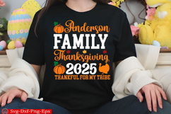 Thanksgiving 2025 PNG Funny Matching Crew Shirts,Family Product Image 6