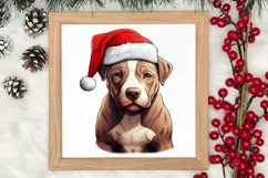 Christmas Dogs Sublimation Clipart, Christmas Dog Clipart Product Image 3