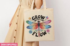 GROW WITH THE FLOW PNG, Positive Sublimation PNG Product Image 3