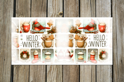 Christmas vibes | 4 winter Sublimation Mug designs Product Image 3