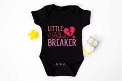 Little heart breaker SVG, Valentine's Day SVG Product Image 1