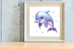 Under The Sea Clipart, Watercolor Clipart Product Image 3