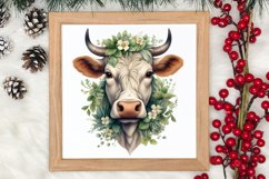 Cozy Green christmas Clipart Sublimation, Christmas PNG Product Image 3