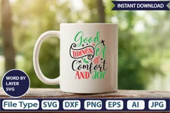 Good Tidings Of Comfort And Joy SVG Cut File Product Image 4