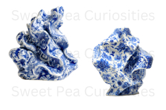 Blue Toile, Ephemera, PNG, Clipart, Junk Journal, flowers Product Image 3