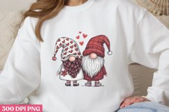 Chef Valentine&#039;s Gnome PNG, Cozy Valentine Sublimation PNG Product Image 3