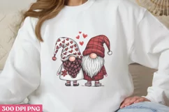 Chef Valentine's Gnome PNG, Cozy Valentine Sublimation PNG Product Image 3