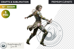 The Vernal Rebirth Dark Fantasy Spring Clipart Product Image 1