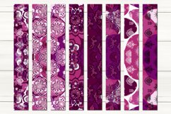 Hippie, Paisley, Boho | 16 Wristlet &amp; key chain designs, JPG Product Image 3