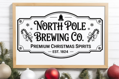 North Pole Brewing Co. Svg | Christmas svg Product Image 1