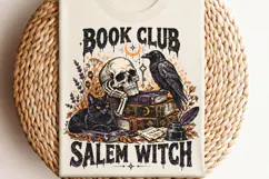 Witchy Book Club Reading Circle PNG, Hexes and Hardcovers Go Product Image 3