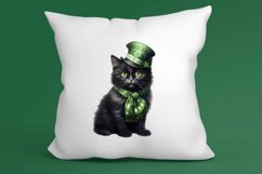 St Patricks Day Cats Clipar, Bundle, St Patricks Day Cats Product Image 3