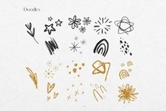 Green, Yellow, Pink Colourful Paint and Glitter Doodles Product Image 2