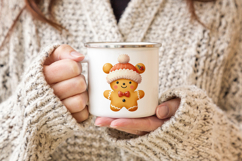 Christmas Watercolor Characters Clipart Bundle PNG Product Image 11