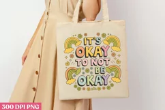 .It's okay to not be okay PNG, Retro Positive Sublimation P Product Image 3