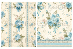 Shabby Chic, Flowers, Papers, Junk Journal Product Image 3