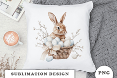 Watercolor Easter Bunny png Product Image 3