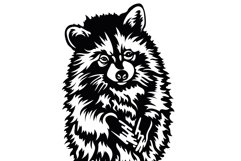 Raccoon Svg/Png/Jpg/Ai/Vector animal/Pet/Cute animal Svg Product Image 4