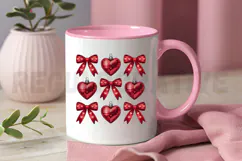 Valentine Coquette PNG, Valentine's Day Sublimation PNG Product Image 3