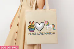 PEACE LOVE MAGICAL PNG,Magical Sublimation PNG Product Image 3