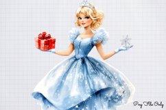Fairytale Christmas Clipart PNG Product Image 1