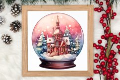 Beautiful Christmas Watercolor Clipart, Beautiful Christmas Product Image 3