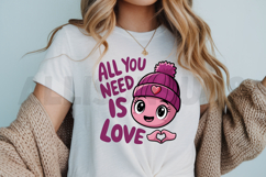 All You Need is Love Sublimation, Love-themed Sublimation Product Image 3