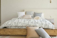 Abstract Seamless Pattern, One Line Vector Seamless Pattern Product Image 3