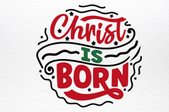 Christmas Round Ornaments Sign SVG Product Image 3