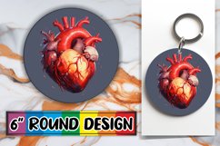 Diverse Heart Styles Sublimation Product Image 1