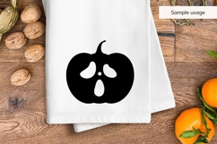 Screaming Jack O Lantern Pumpkin SVG Product Image 3