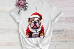 Cute Christmas Dog Sublimation Clipart, Cute Christmas Dog Product Image 3