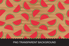 Seamless Watermelon Pattern - Fruit Print Surface Design Product Image 2