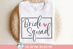 Bride Squad SVG | Fun Bachelorette Party Design Product Image 3