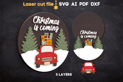 Christmas Signs Bundle SVG laser cut files for Glowforge Product Image 3
