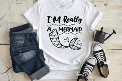 I&#039;m really a mermaid SVG Design, Mermaid SVG Design Product Image 3