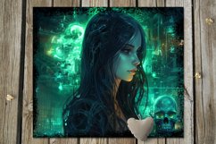 Mystic Halloween | 10 Skinny tumbler sublimation designs Product Image 3