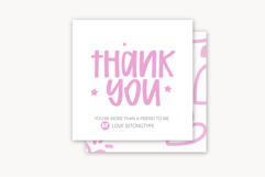 Bubbly Letter - A Cute Preppy Bubble Font Product Image 3